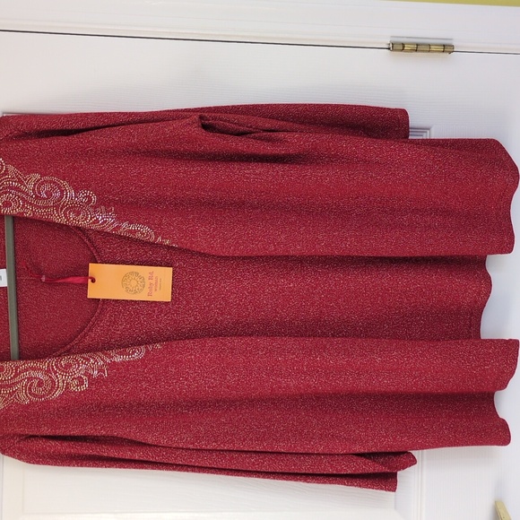 Ruby Road Red twin sweater Size 2X NWT - Picture 2 of 7